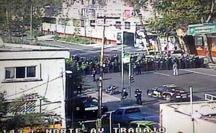 Riña tras desalojo deja siete heridos en la Morelos