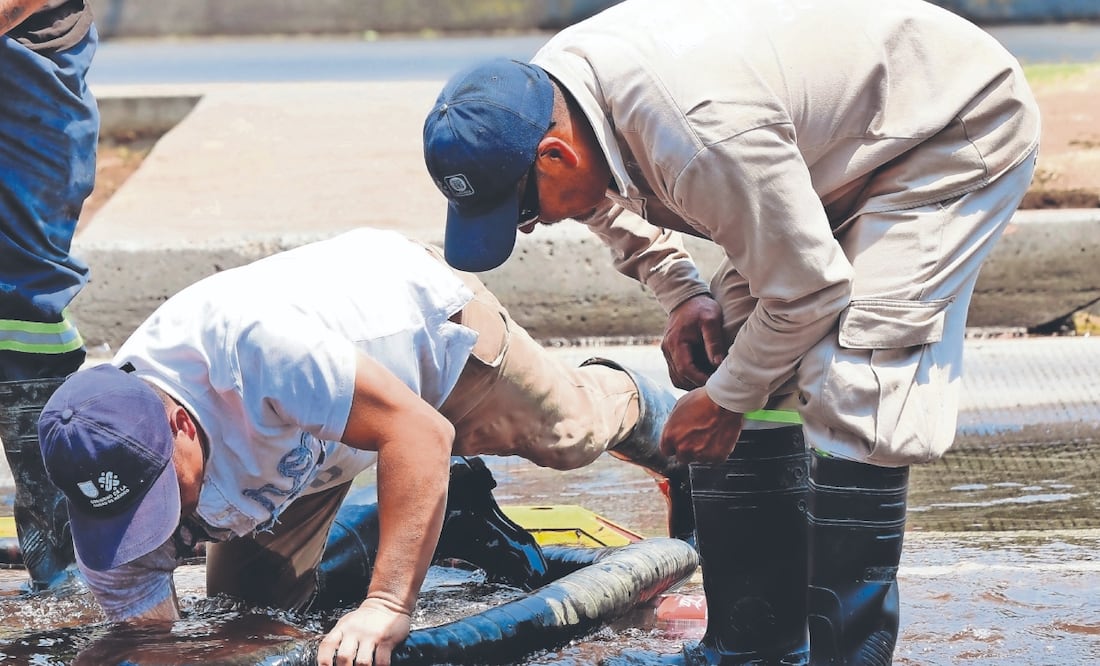 Fugas de agua. Archivo El Universal