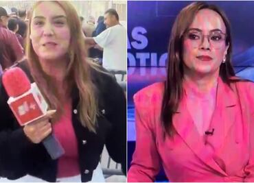 ¿Falla informática? Reportera de Tijuana comete error en vivo tras creer que era grabación: VIDEO