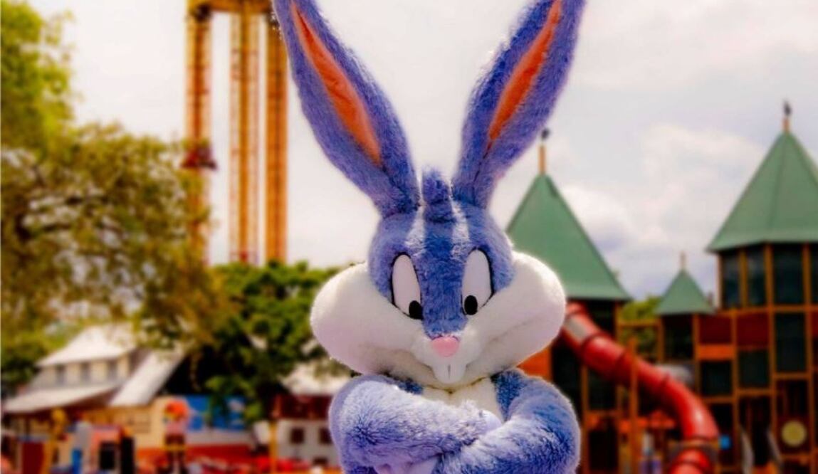 Todos los personajes de Looney Tunes forman parte del desfile. Foto: Facebook Six Flags Mèxico