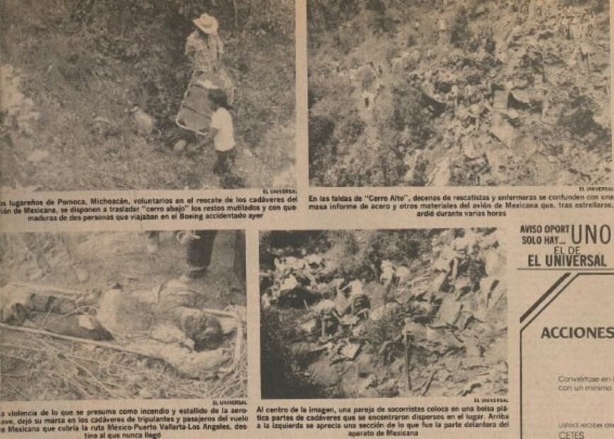 Sin sobrevivientes y a tan solo 14 minutos de vuelo: Así fue el peor accidente de la aviación mexicana