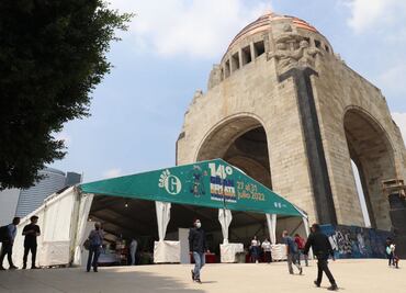 Arranca la 15 edición del Gran Remate de Libros y Películas en el Monumento a la Revolución