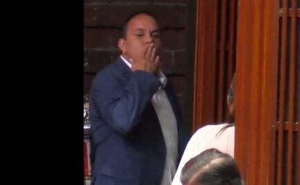 Cuauhtémoc Blanco niega misoginia tras lanzar beso a diputada; “no tuvo intención ofensiva ni de menosprecio”, sostiene