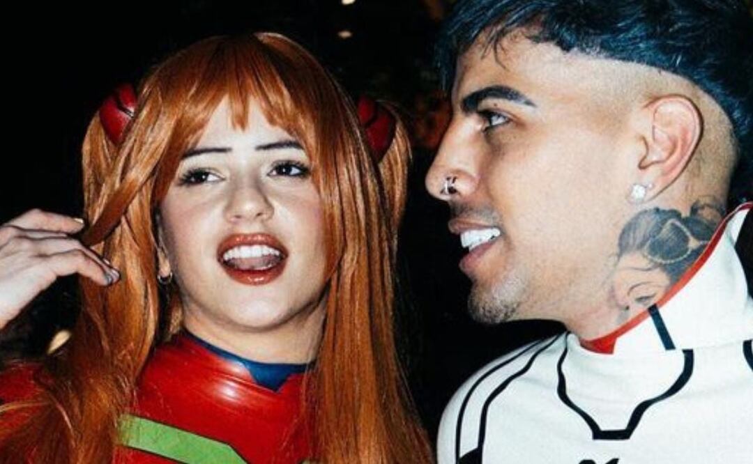 Rosalía y Rauw Alejandro. Foto: Instagram @bresh