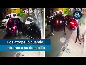 Hombre embiste con su camioneta a secuestradores