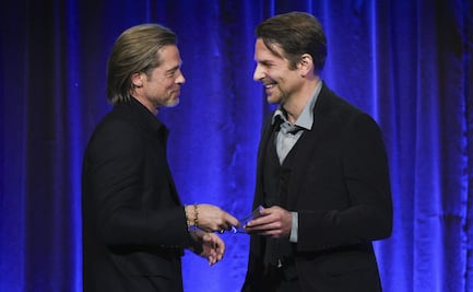 Brad Pitt agradece a Bradley Cooper ayuda para mantenerse sobrio