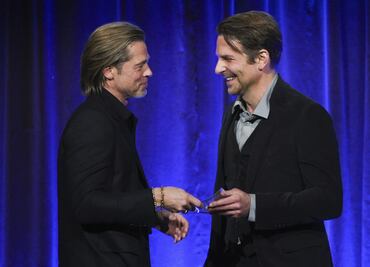 Brad Pitt agradece a Bradley Cooper ayuda para mantenerse sobrio