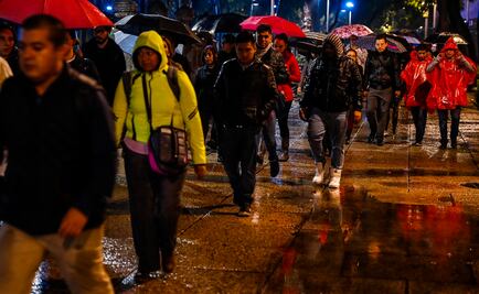 Pronostican más lluvias durante la noche en Valle de México