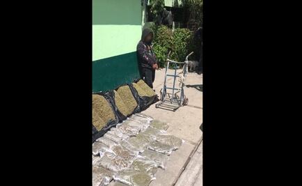 Decomisan 150 kg de marihuana en Tepito; hay 3 detenidos