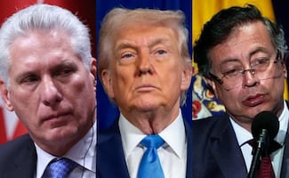 Trump amenaza a Colombia con una operación similar a la de Venezuela; dice que Cuba “está a punto de caer”