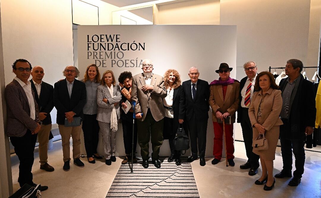 Jurado del premio de poesía de Fundación Loewe. Foto: EFE/Fernando Villar