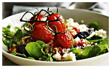 Ensalada de betabel y quinoa