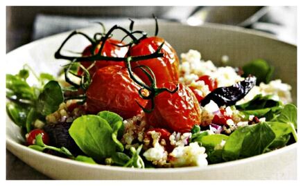 Ensalada de betabel y quinoa