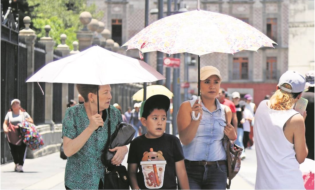 Calor derrite a la CDMX. Foto: Carlos Mejía/ EL UNIVERSAL