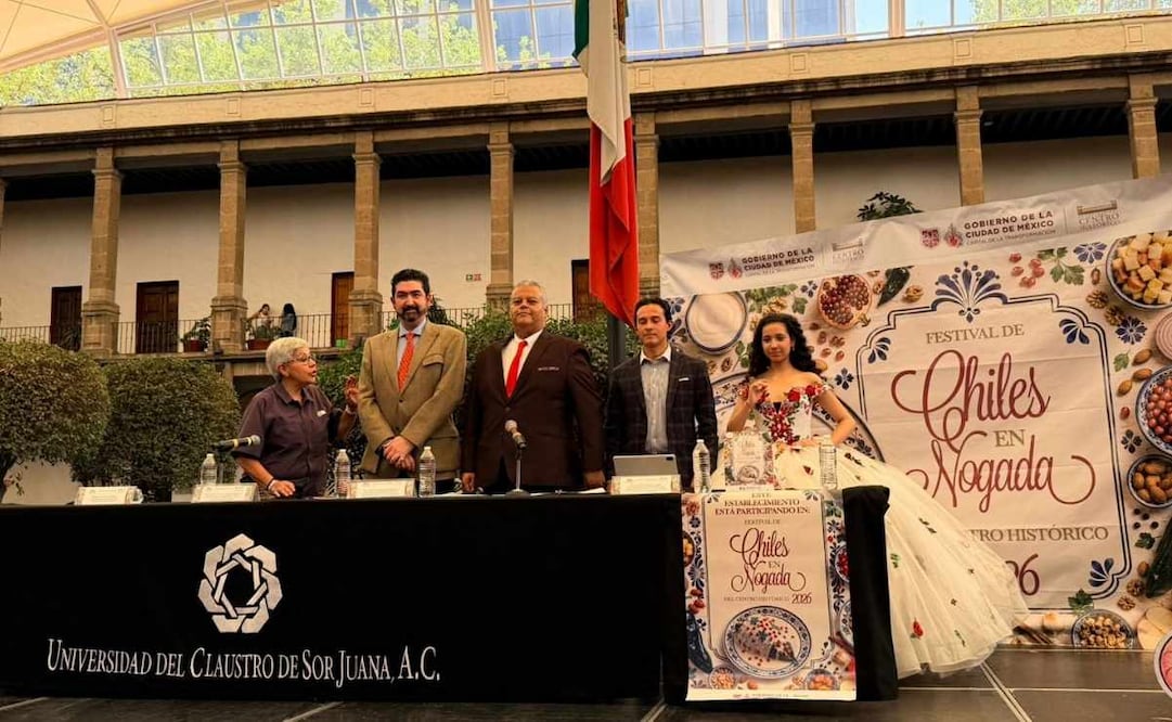 Se inauguró el quinto festival de chiles en nogada en el Centro Histórico de la Ciudad de México. 03/09/2026. | Foto: Arturo Ordaz Díaz.