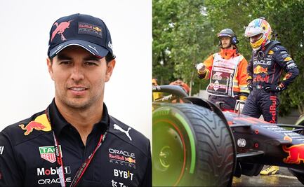 La desesperación de Checo Pérez por seguir corriendo en el GP de Canadá tras sufrir choque