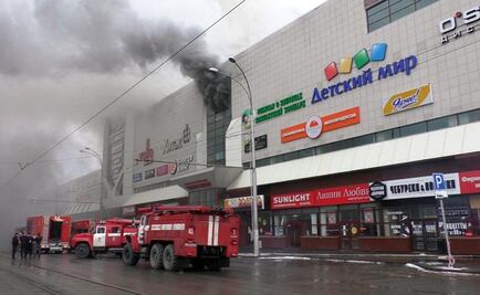 Incendio en centro comercial ruso deja al menos 4 muertos y 7 heridos