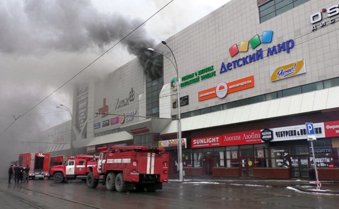 Centro comercial en Zimnyaya Vishnya, Siberia. (FOTO: EFE)