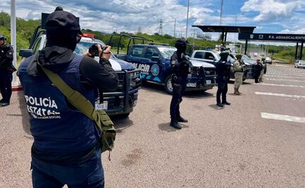 Desde Zacatecas, grupo armado dispara contra policías de Aguascalientes