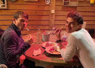 Pato O'Ward probó el asiento de McLaren de Fórmula 1 y cenó con Lando Norris