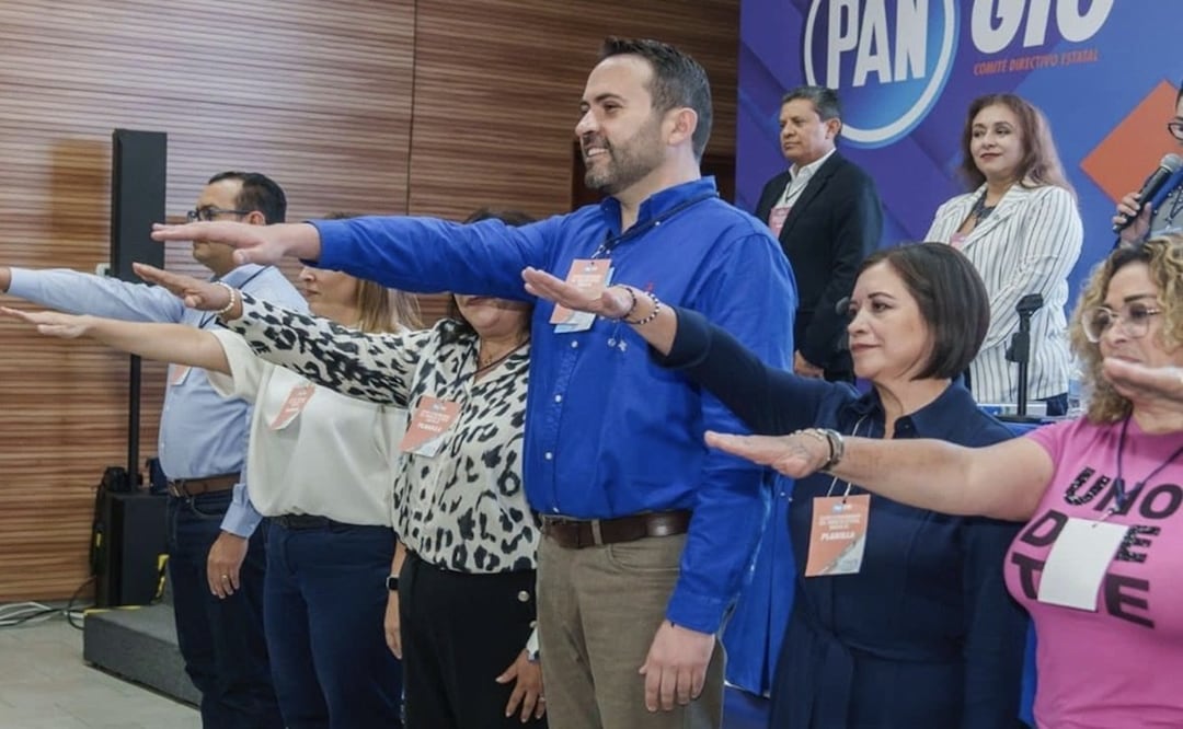 Aldo Márquez y Juana de la Cruz asumen la dirección estatal del PAN en Guanajuato. Foto: Especial