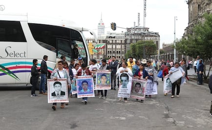 Familiares de los 43 esperan buenos resultados en reunión con AMLO y Gertz Manero