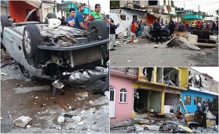 Atienden explosión en casa habitación de Tabasco