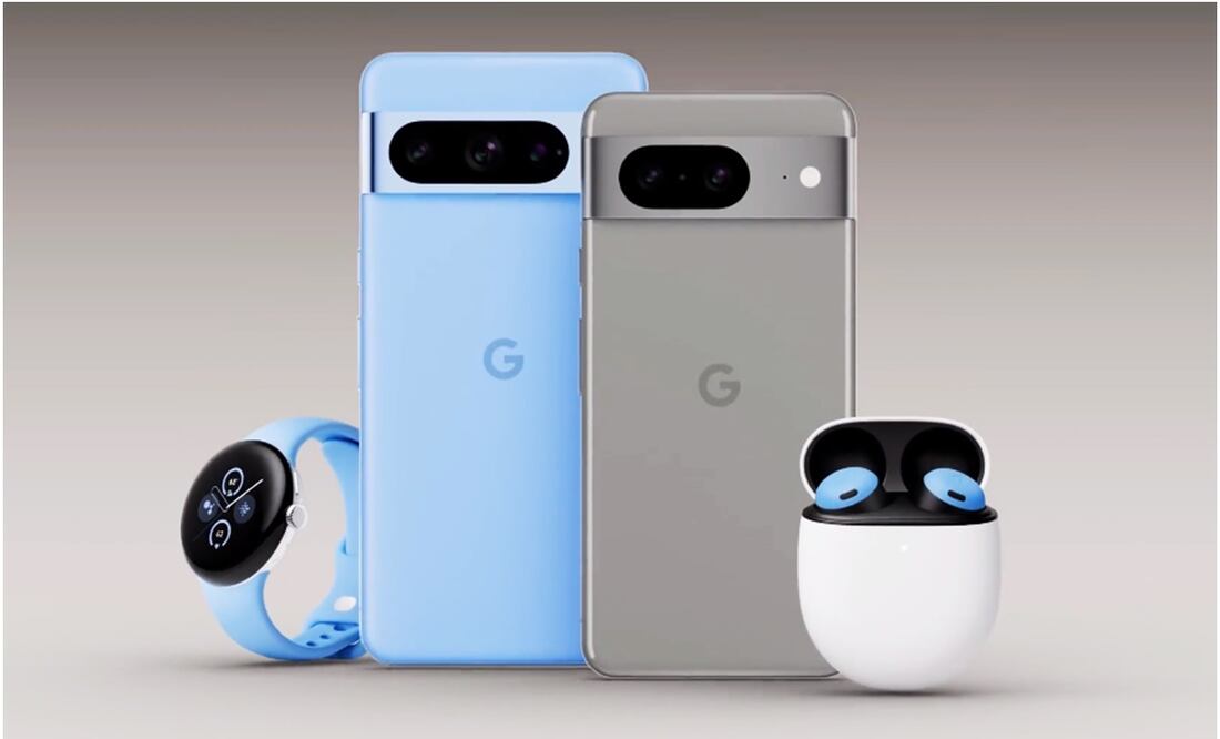Pixel 8 de Google. Foto: Captura de pantalla