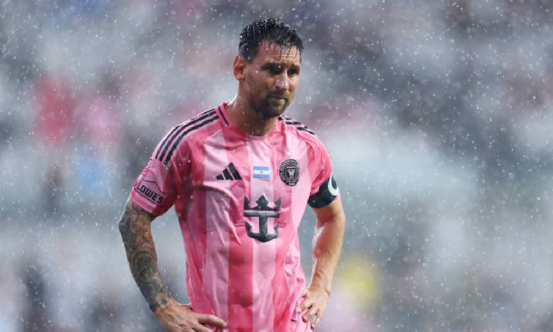 Lionel Messi durante el juego entre Inter Miami y Philadelphia Union / Foto: AFP