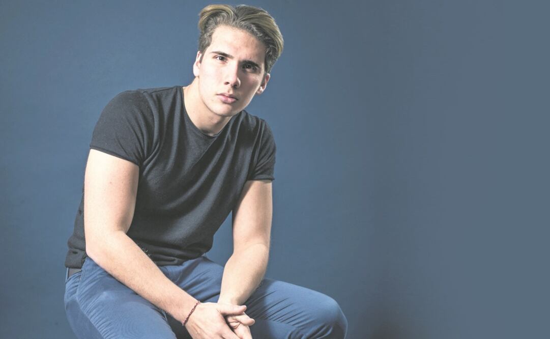 El joven dice que le gustaría cantar con mexicanos como Reik o Maná. Foto: GERMÁN ESPINOSA. EL UNIVERSAL