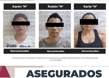 Capturan a 4 narcomenudistas en BCS; aseguran más de 3 mil dosis de metanfetaminas