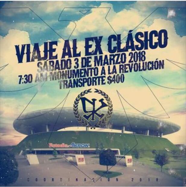 Barras de Chivas y América ofrecen viajes para el Clásico Nacional