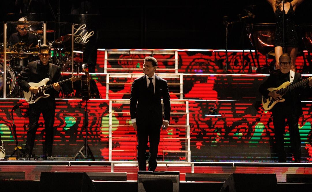 Luis Miguel concierto en el Estadio GNP Seguros. Foto: Yaretzy M. Osnaya / EL UNIVERSAL