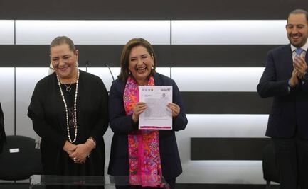 Xóchitl Gálvez se registra en el INE como candidata a la Presidencia