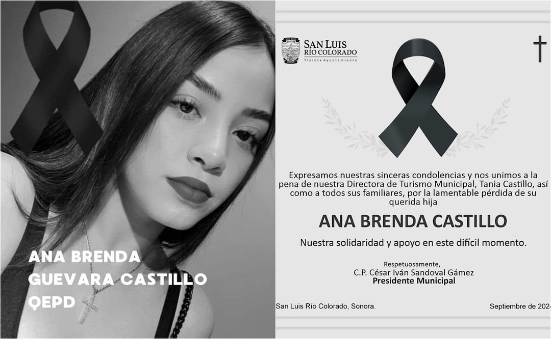 Muere en ataque armado hija de la directora de Turismo de San Luis Río Colorado, Sonora. Foto: Especial