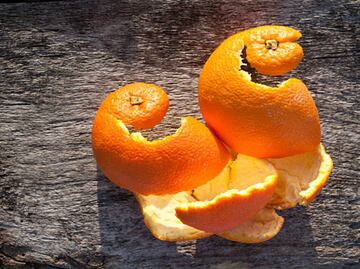 Estas son las propiedades curativas de la cáscara de naranja