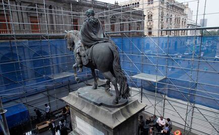 Piden al GDF proyecto para restauración de "El Caballito"