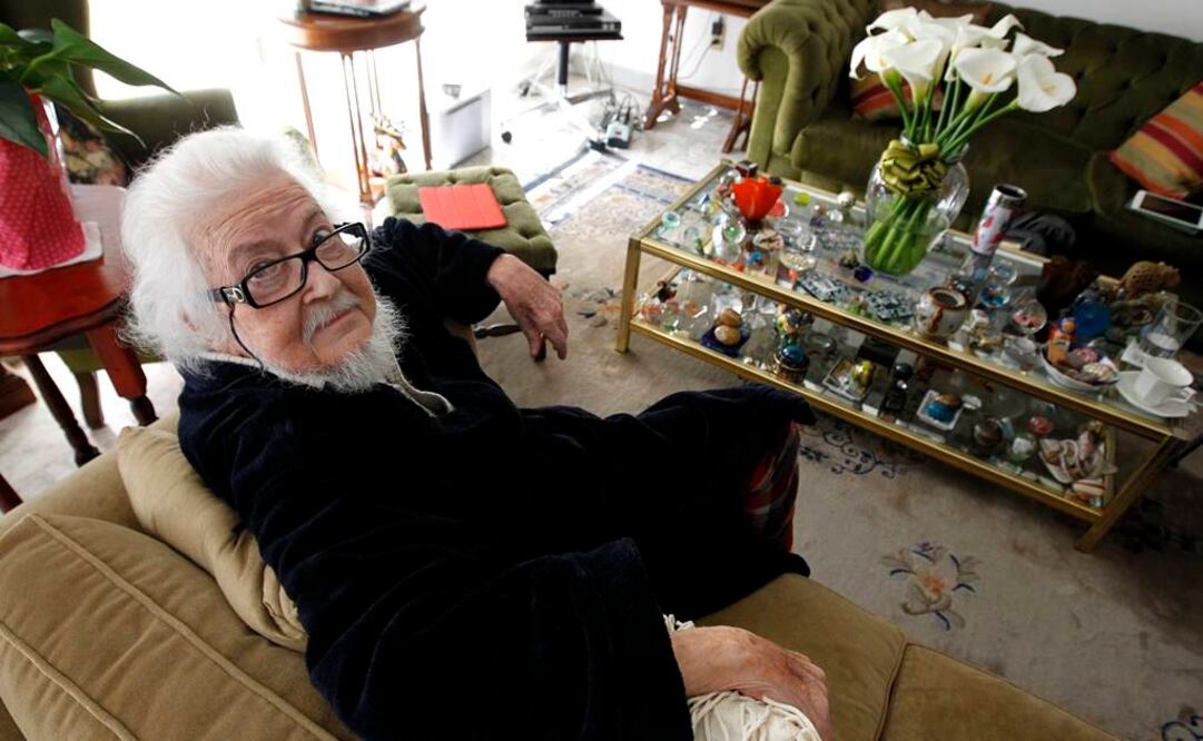  En su conversación, el escritor, pintor, diplomático y académico mexicano recordó su amor por la obra del escritor irlandés James Joyce. FOTO: Ulises Ruiz Basurto/EFE.