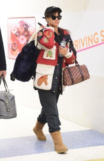 La prueba de que Rihanna es adicta a las Uggs como nosotras