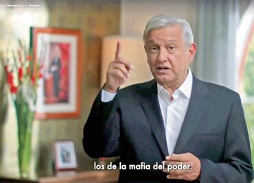 Ordena Trife retirar spot de López Obrador