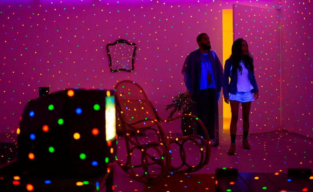 En este paisaje idílico, Inhotim propone reflexionar sobre el vínculo con el espacio con obras del argentino David Lamelas, el estadounidense Robert Irwin y la japonesa Yayoi Kusama. Foto: Mauro Pimentel / AFP 