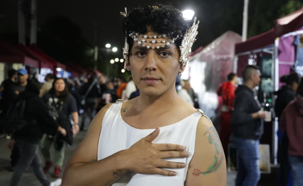 La diversidad se hizo presente en el Palacio de los Deportes: la comunidad LGBT+. Foto: Carlos Odin/EL UNIVERSAL.