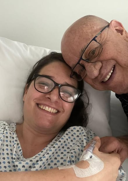 La última foto que Ricardo de Pascual compartió en redes junto a su esposa Martha, quien sufre un problema intestinal desde hace años. 
Instagram ricardodepascual