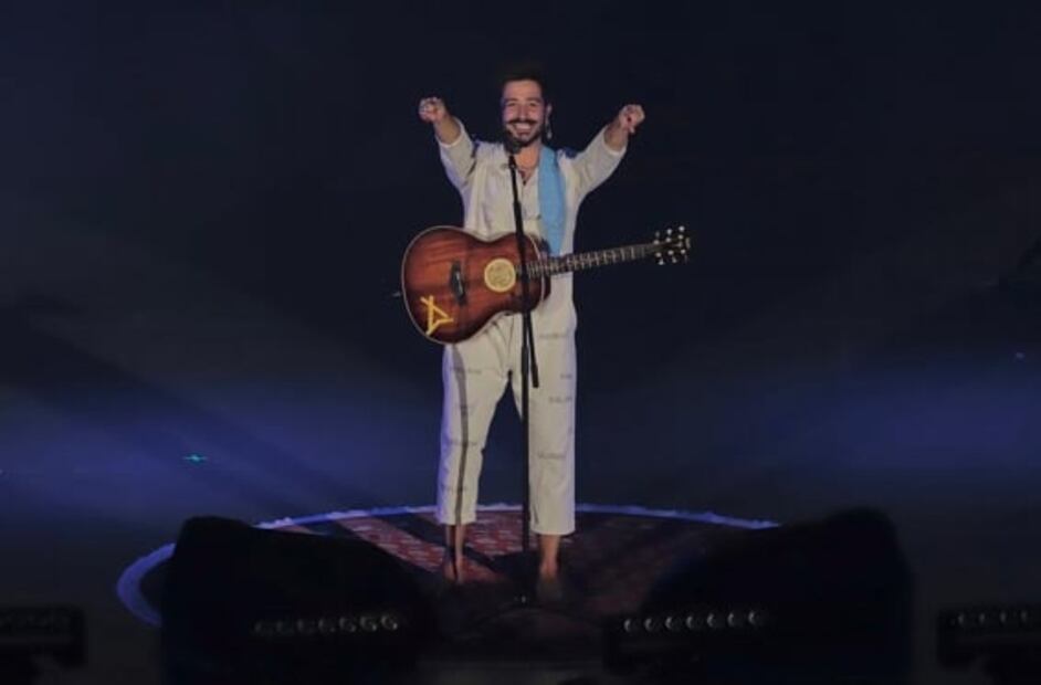 En el primer concierto de Camilo en CDMX reinaron los niños