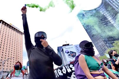 Marcha a favor del aborto legal y seguro 28S, síguela aquí minuto a minuto