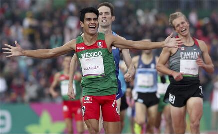 En dramático final, José Villarreal consigue el oro en la final de 1500 metros