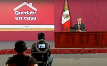 Durante la "mañanera" se transmitirá la aplicación de las primeras vacunas: López-Gatell