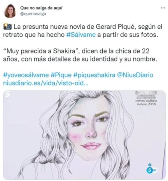 Describen a la supuesta nueva novia de Piqué y aseguran que se parece a Shakira 