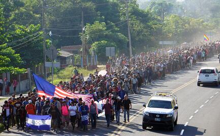 Rojas busca garantizar el "respeto irrestricto" a caravana migrante