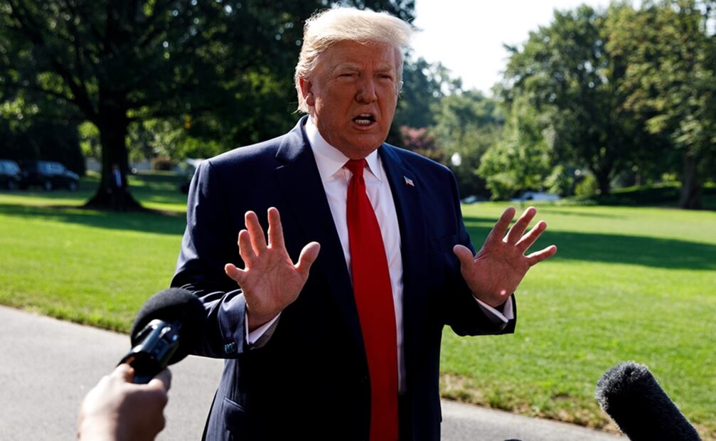 Trump ha presionado al presidente de la Fed, Jerome Powell, para que aplique nuevos descensos en los tipos de interés. Foto: Xinhu